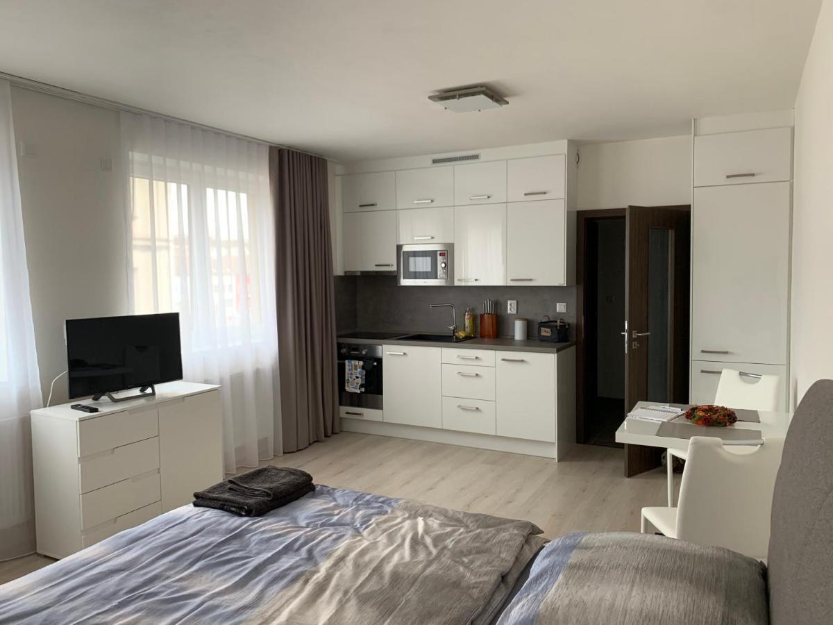 Modern Apartment In The City Center Plzeň Exteriör bild
